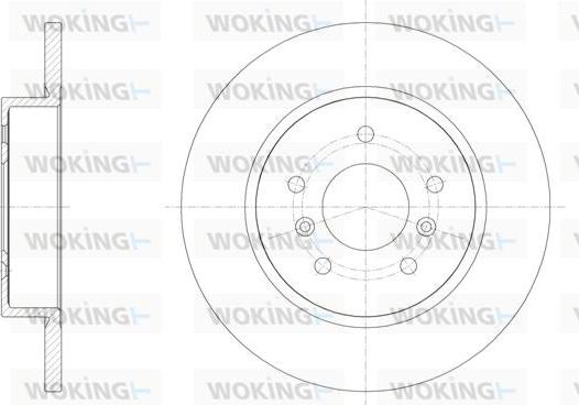 Woking D61582.00 - Discofreno autozon.pro