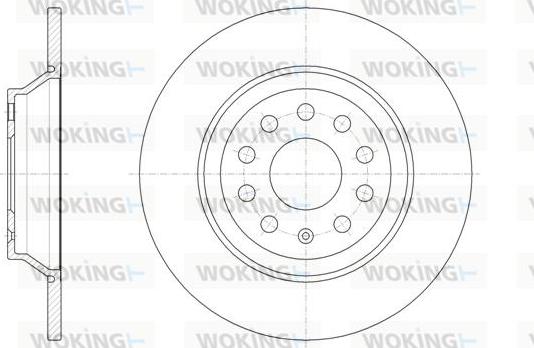 Woking D61587.00 - Discofreno autozon.pro