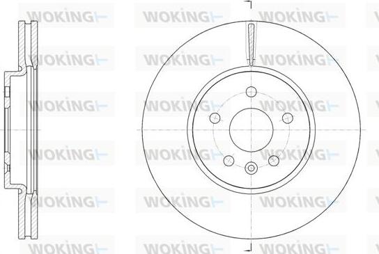 Woking D61534.10 - Discofreno autozon.pro