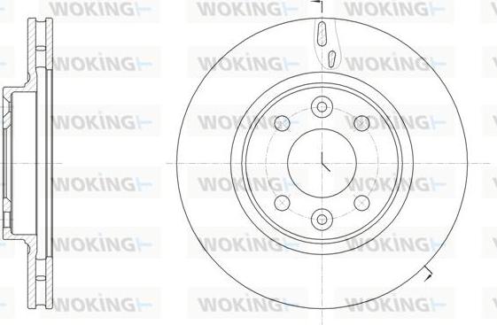 Woking D61535.10 - Discofreno autozon.pro