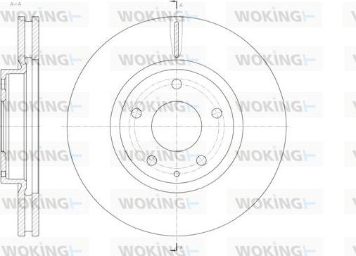 Woking D61520.10 - Discofreno autozon.pro