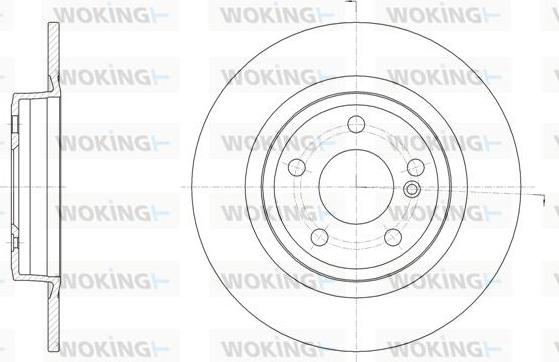 Woking D61523.00 - Discofreno autozon.pro