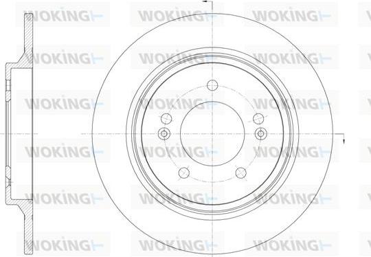 Woking D61571.00 - Discofreno autozon.pro