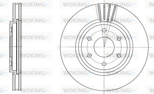 Woking D61695.10 - Discofreno autozon.pro