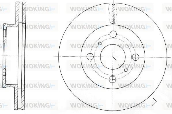 Woking D61697.10 - Discofreno autozon.pro