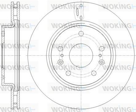 Woking D61665.10 - Discofreno autozon.pro