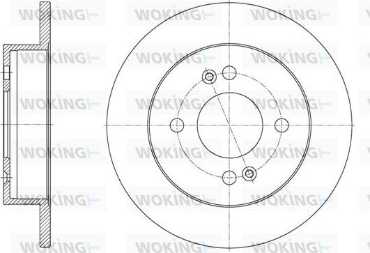 Woking D61609.00 - Discofreno autozon.pro