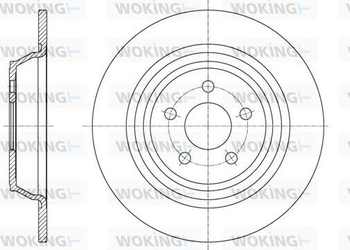 Woking D61604.00 - Discofreno autozon.pro