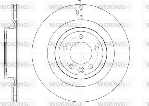 Woking D61614.10 - Discofreno autozon.pro