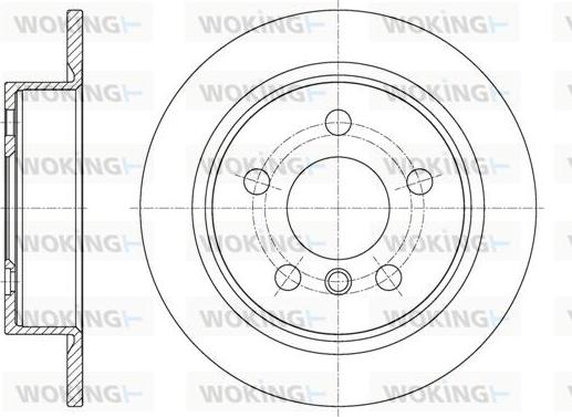 Woking D61618.00 - Discofreno autozon.pro