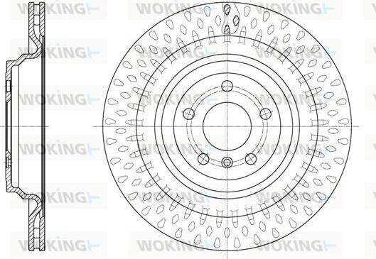 Woking D61635.10 - Discofreno autozon.pro