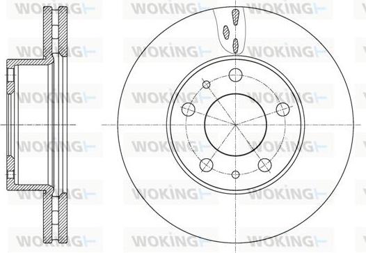 Woking D61637.10 - Discofreno autozon.pro