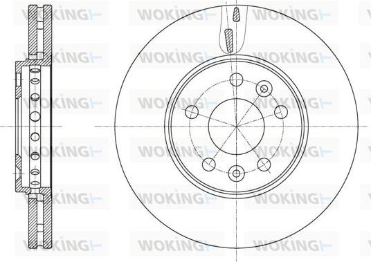 Woking D61625.10 - Discofreno autozon.pro