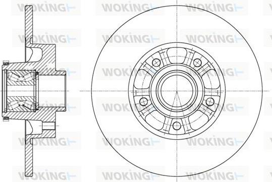 Woking D61626.20 - Discofreno autozon.pro