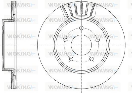 Woking D61623.10 - Discofreno autozon.pro