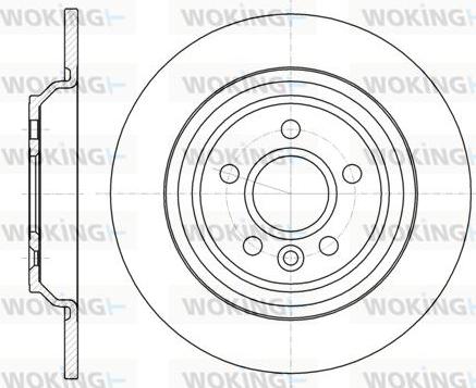 Woking D61045.00 - Discofreno autozon.pro