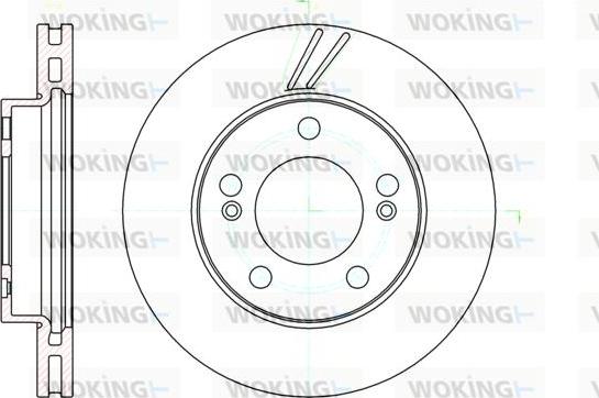 Woking D61040.10 - Discofreno autozon.pro