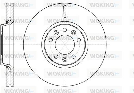 Woking D61054.10 - Discofreno autozon.pro