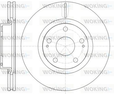 Woking D61050.10 - Discofreno autozon.pro