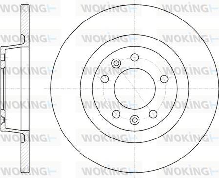 Woking D61053.00 - Discofreno autozon.pro