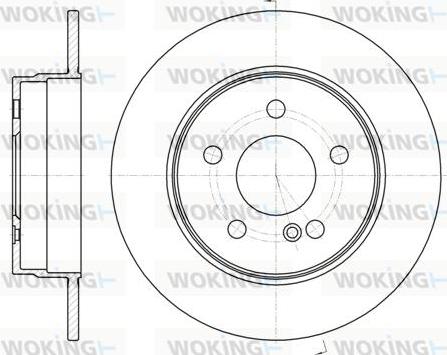 Woking D61069.00 - Discofreno autozon.pro