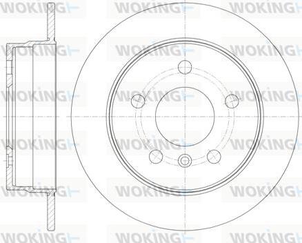 Woking D61065.00 - Discofreno autozon.pro