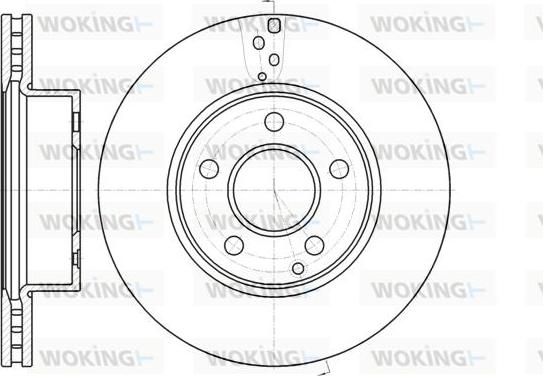 Woking D61066.10 - Discofreno autozon.pro