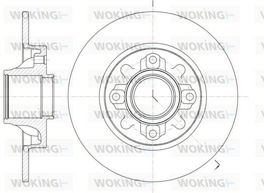 Woking D61060.00 - Discofreno autozon.pro