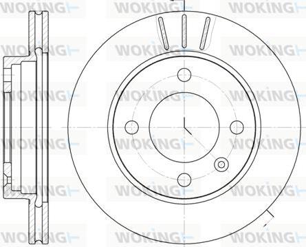 Woking D6106.10 - Discofreno autozon.pro