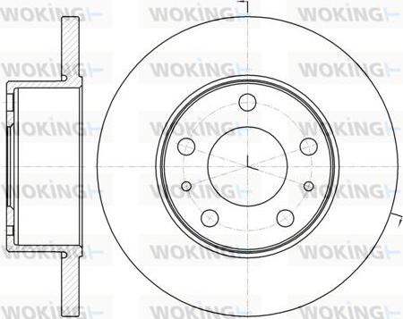 Woking D61008.00 - Discofreno autozon.pro