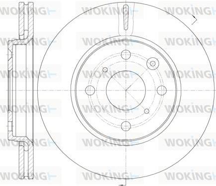 Woking D61003.10 - Discofreno autozon.pro