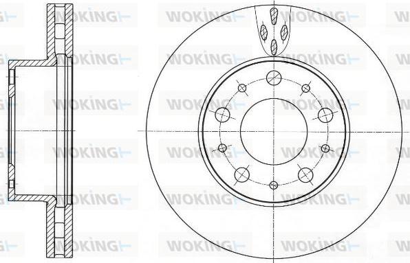 Woking D61015.10 - Discofreno autozon.pro