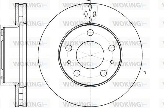 Woking D61016.10 - Discofreno autozon.pro