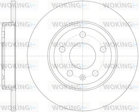 Woking D61011.00 - Discofreno autozon.pro