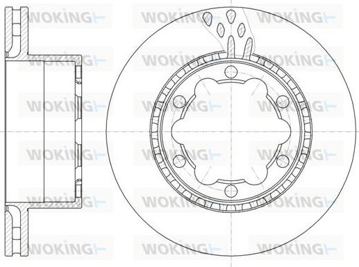 Woking D61036.10 - Discofreno autozon.pro