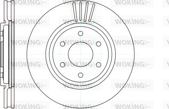 Woking D61037.10 - Discofreno autozon.pro