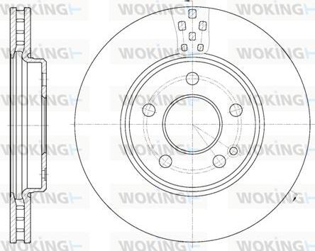 Woking D61029.10 - Discofreno autozon.pro