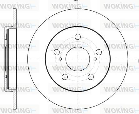 Woking D61074.00 - Discofreno autozon.pro