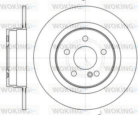 Woking D61070.00 - Discofreno autozon.pro