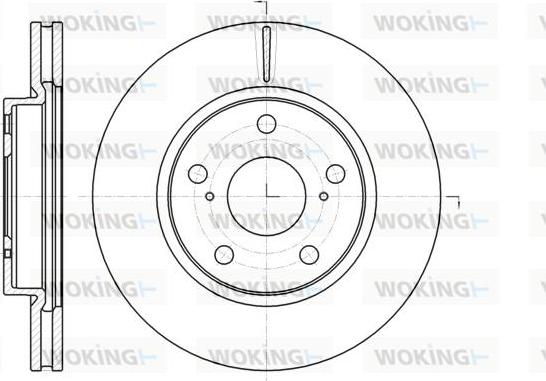 Woking D61077.10 - Discofreno autozon.pro