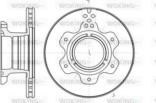 Woking D61191.10 - Discofreno autozon.pro