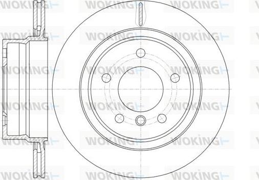 Woking D61145.10 - Discofreno autozon.pro