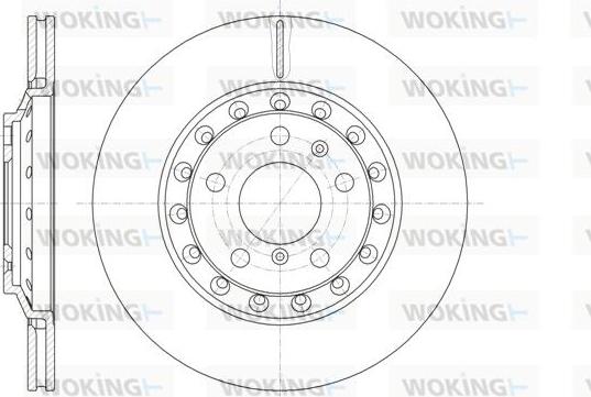 Woking D61155.10 - Discofreno autozon.pro