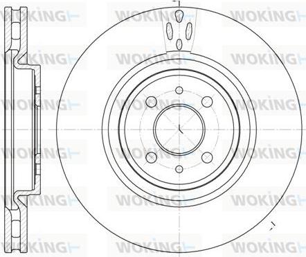 Woking D61151.10 - Discofreno autozon.pro