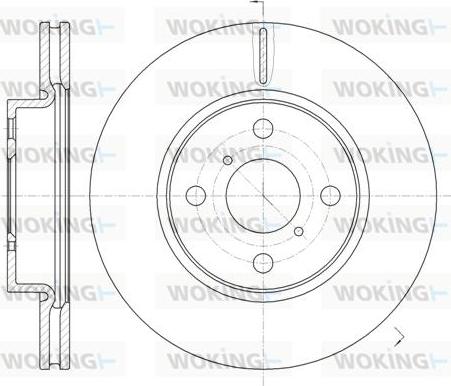 Woking D61169.10 - Discofreno autozon.pro