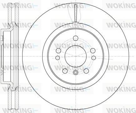 Woking D61165.10 - Discofreno autozon.pro