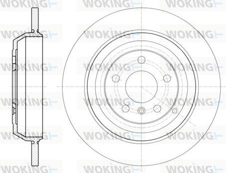 Woking D61166.00 - Discofreno autozon.pro