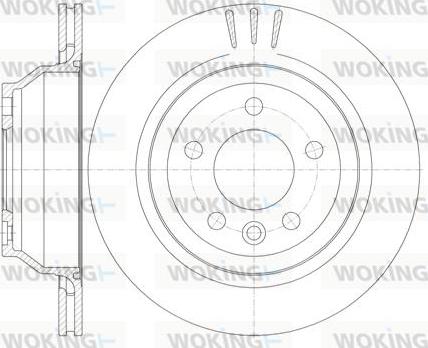 Woking D61160.10 - Discofreno autozon.pro