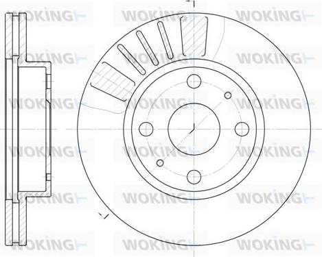 Woking D6116.10 - Discofreno autozon.pro