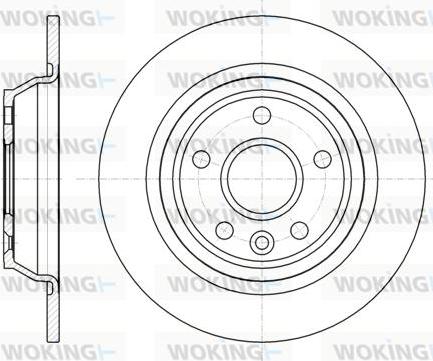 Woking D61167.00 - Discofreno autozon.pro